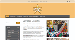 Desktop Screenshot of carrozas-majestik.com