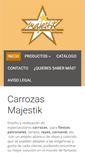 Mobile Screenshot of carrozas-majestik.com